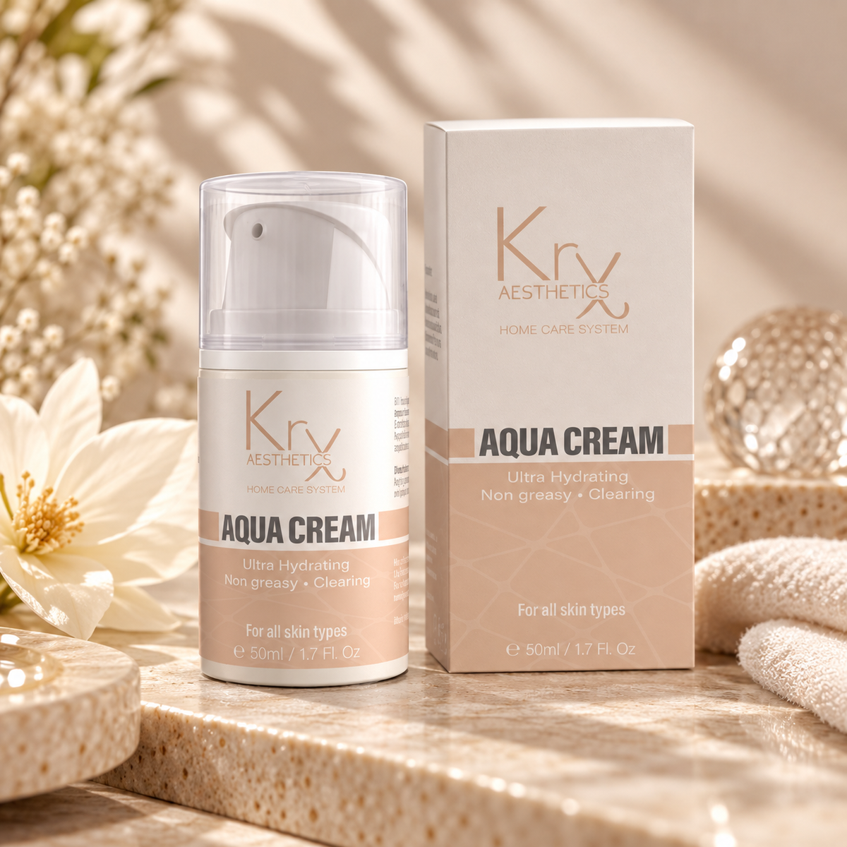 KRX All Day Glow Aqua Cream – 50 ml