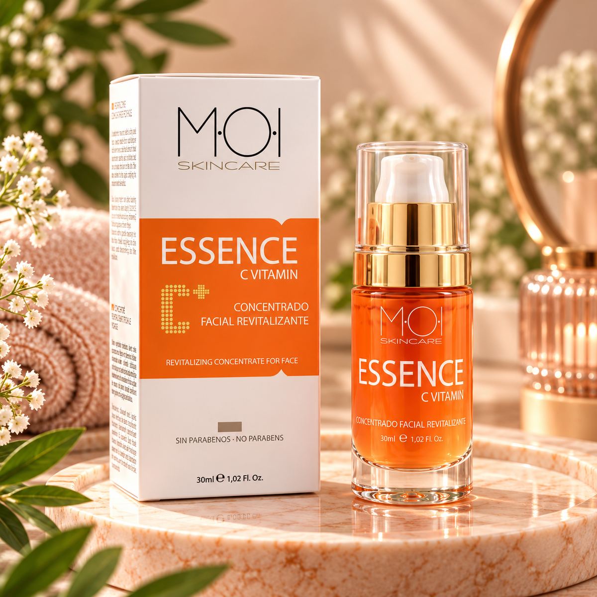 M.O.I Skincare Essence C Vitamin Revitalizing Concentrate – 30 ml